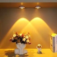 ราคา YONUO โคมไฟติดผนัง LED เซนเซอร์สัมผัส ขนาดเล็ก ถนอมสายตา สําหรับบ้าน ข้างเตียง แบบใส่ถ่าน (22509135845)