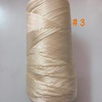 ราคา ถักกระเป๋าโครเชต์ ไหมถักรองเท้า กระเป๋า หมวก ไหมลินิน เส้นแบนนิ่ม ละมุ่น ขนาด 2 มิล น้ำหนัก 230 250 กรัม crochet กระเป๋าถัก หมวกถักโครเชต์ (11140627704)