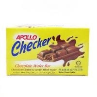 ราคา Apollo checker เวเฟอร์เคลือบช็อกโกแลต 1 กล่อง บรรจุ 24 ชิ้น (23193977367)