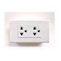 ราคา Panasonic ปลั๊กไฟบ้าน ปลั๊กกราวด์คู่ เต้ารับกราวด์คู่ สวิช สามารถเลือกประกอบตามต้องการ พร้อมหน้ากากและกล่องลอย รุ่นใหม่ (2169132563)