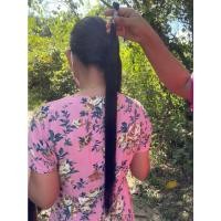 ราคา เส้นผมแท้ 100 แบบจับช่อแล้ว ขนาด 10 ช่อ ผมสวยเงางาม (18028141278)