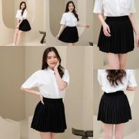 ราคา กระโปรงพลีทนักศึกษา กระโปรงพลีส พลีทจีบเล็ก จีบกลาง จีบทวิส พลีทยาว 14 36 นิ้ว (21394361567)