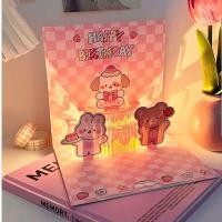 ราคา การ์ดอวยพรวันเกิด ส่งจากไทย Birthday Card Pop up 3D card การ์ดป๊อปอัพ 3มิติ การ์ดวันเกิด การ์ดดอกไม้ การ์ดวาเลนไทน์ การ์ดปีใหม่ การ์ดขอบคุณ (23527078576)