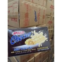 ราคา Apollo checker เวเฟอร์เคลือบช็อกโกแลต 1 กล่อง บรรจุ 24 ชิ้น (23193977370)