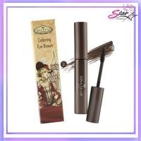 ราคา มาสคาร่าคิ้ว Gina Glam Coloring Eye Brown G38 ปัดขนคิ้ว กันน้ำ ดินสอเขียนคิ้ว (420654455)