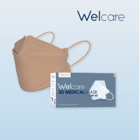 ราคา Welcare 3D WF 99 หน้ากากอนามัยทางการแพทย์ 50 ชิ้น (17675633408)