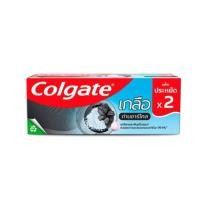 ราคา มีคูปองส่งฟรี 150 กรัม 2 หลอด Colgate คอลเกต ยาสีฟันเกลือถ่านชาร์โคล (15621614671)