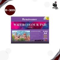 ราคา Renaissance เรนาซองซ์ สมุดวาดเขียนสีน้ำ กระดาษร้อยปอนด์ 100 ปอนด์ A4 R 305 A3 R 306 200 แกรม 1เล่ม (23347412837)