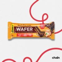 ราคา BOMBBAR เวเฟอร์เคลือบ 45 กรัม รสไอศกรีมวานิลลาและช็อกโกแลต โปรตีนสูง แคลอรีต่ำ ไม่มีน้ำตาลเพิ่ม ไฟเบอร์สูง ของหวานเพื่อสุขภาพ (23405536222)