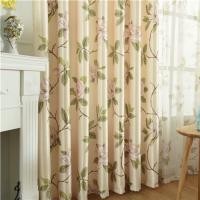 ราคา ผ้าม่าน ลายดอกไม้วินเทจ ผ้าม่านกันแสงแดดกัน uv ผ้าม่านหน้าต่าง พร้อมส่งจากไทย (16590987257)