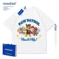 ราคา เสื้อยืดเด็กแขนสั้น เสื้อยืดลายการ์ตูน Paw Patrol ผ้าฝ้ายแท้ คุณภาพดี คอกลมร้อยชิ้นนุ่มสบาย 100CM 150CM (24550119074)