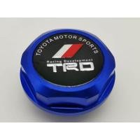 ราคา ฝาน้ำมันเครื่อง TRD สำหรับ TOYOTA ไดร์สี ฝาถังน้ำมันเครื่อง ฝาปิดน้ำมันเครื่อง งานดี งานสวย แข็งแรง (22804142226)