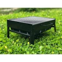 ราคา เตาย่างพับเก็บได้ ย่างหมูแบบพกพา BBQ เตาแคมปิ้ง ตะแกรงรองถ่านขายแยก เตาปิ้งย่างพกพา เตาย่างใช้ถ่าน ขนาด30x29x20cm (24416768304)