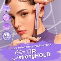 ราคา DAZZLE ME Lock Shape Slim Fit Super Stay Eyebrow Pencil คิ้วสวยทุกมิติด้วยดินสอเขียนคิ้วรูปทรงหกเหลี่ยม (24447319948)