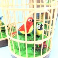 ราคา พร้อมส่ง นกกรง ใส่ถ่าน นก มีเสียง มีไฟ กรงนก ของเล่นเด็ก นกกรงมีเสียงนกร้อง (22351136601)