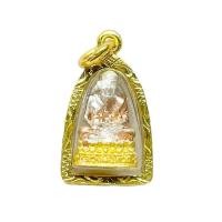 ราคา ปู่ทวด พระเครื่อง กรอบชุบทองแท้ เกรด A หลวงปู่ทวดเหยียบน้ำทะเลจืด หลวงปู่ทวดวัดช้างให้ ท่านองค์ดำ พระบูชา (21443791599)