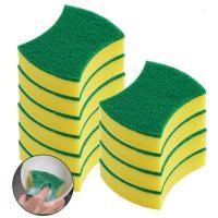 ราคา 10 20ชิ้น ฟองน้ำทำความสะอาดมหัศจรรย์ ฟองน้ำล้างจานคุณภาพสูง ฟองน้ำขัดทำความสะอาด แผ่นขัดภาชนะ ฟองน้ำทำความสะอาดชามอ่างล้างจาน แผ่นขัดครัวอเนกประสงค์ (23667829578)