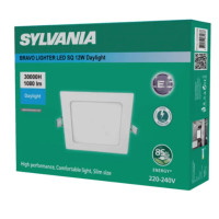 ราคา SYLVANIA โคมไฟดาวน์ไลท์ LED ใหม่ 4นิ้ว 6นิ้ว 9W 12W เต็มกำลัง ฝังฝ้า ทรงกลม ทรงเหลี่ยม รุ่น Bravo รหัส V 9W 12W วัตต์แท้ (21979318358)