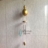 ราคา กระดิ่งลมน้ำเต้าทอง โมบายกระดิ่งลมน้ำเต้าทอง 4 แท่งตัน (9614841067)