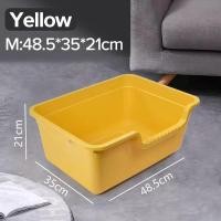 ราคา กระบะทรายแมว ห้องน้ำแมว ขนาดใหญ่ กระบะทรายแบบจัมโบ้ รุ่นขอบสูงพิเศษ แข็งแรง ทนทาน ใหญ่มาก (23618975702)