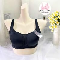 ราคา เสื้อในทรงสปอร์ต คัพ B C ไม่มีโครง ฟองบาง sister hood 1840 อก 34 36 38 40 42 สปอร์ตบราไร้โครง (17455503499)