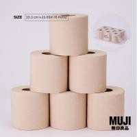 ราคา มูจิ กระดาษทิชชู่ม้วนเยื่อไผ่ 6 ม้วน MUJI Bamboo Toilet Paper 10 3 cm x 23 65m 6 Rolls (23806981247)