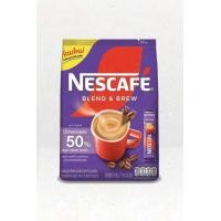 ราคา NESCAFE เนสกาแฟ เบลนด์แอนด์บรู 3in1 สูตรน้ำตาลน้อย 27ซอง (22865424086)