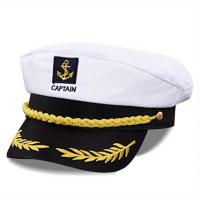 ราคา จัดส่งรวดเร็ว หมวกคอสเพลย์ทหารเรือ หมวกกัปตัน สำหรับคอสเพลย์ทหารเรือ การแสดง ใส่ได้ เด็กและผู้ใหญ่ (24502638282)
