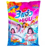 ราคา แจ๋ว ผงซักฟอก 108 shop 3000 กรัม 1ถุง แจ๋ว3000ก (23037551629)