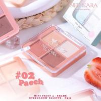 ราคา อายแชโดว์ NEE CARA MINI FRUITS FOUR SHADE EYESHADOW PALETTE (1987410314)