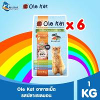 ราคา Ole Kat 3 Shape ขนาด 1 Kg อาหารเม็ดสำหรับแมวอายุ 1 ปีขึ้นไป (21894421456)