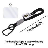 ราคา สายรัดข้อมือโทรศัพท์มือถือเชือกเส้นเล็กป้องกันการสูญหายพร้อมแถบเชือกผูกกระเป๋าสตางค์หนังเชือกสายนาฬิกาข้อมือสำหรับ Apple Watch (21598129602)