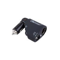 ราคา Olesson car charger ที่ชาร์จในรถ Power Ocean In Car Charger With Digital Display Dual USB พร้อมส่ง (22786291453)