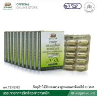 ราคา ยาแคปซูลผสมเพชรสังฆาต ตราอภัยภูเบศร ขนาดบรรจุ 10 แคปซูล แผง 10 แผง (21120263183)