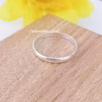 ราคา แหวนเงินแท้92 5 แหวนเกลี้ยง แหวนขัดเงาแบบเกลี้ยงไม่มีลาย แหวนท้องปลิง ขนาด 2 มิล XXเงินแท้ทั้งวง ไม่ใช่เงินชุบXX (15576838260)