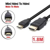 ราคา สายสัญญาณ Mini HDMI to HDMI 3M สำหรับกล้องดิจิตอล วิดีโอ 4K 3D พร้อมเสียง (19021296072)