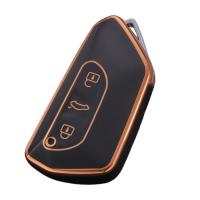 ราคา Car Key Cover for VW Golf 8 TPU shell key cover for Skoda Octavia A8 MK4 Mk8 2020 2021 seat leon mk4 Cupra formentor car key cas (12544497383)