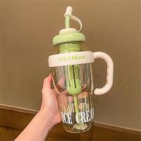 ราคา VIVOLILV 800ml Mickey Mouse Cartoon Lotso Mickey Strawberry Bear Large Capacity Thermos Cup Straw Cup 316 Stainless Steel Coffee Cup (24198810684)