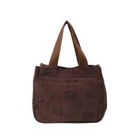ราคา QNQN สาวผ้าลูกฟูกน่ารักการ์ตูน Tote กระเป๋าหมีน้อยพิมพ์กระเป๋าแฟชั่นความจุขนาดใหญ่กระเป๋าถือสำหรับพนักงานออฟฟิศ (24219058713)