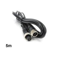 ราคา QKKQLA Shop 1 3 5M 4 Pin core male to female Aviation Extension Video connector power Cable for car Truck Bus Monitor Camera wire (19675481422)