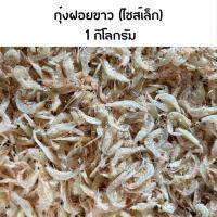 ราคา กุ้งแห้ง กุ้งฝอยขาว กุ้งฝอยไม่ใส่สี เคยแห้ง สะอาด ไซส์เล็ก เค็มน้อย 1 กิโลกรัม (23452660374)