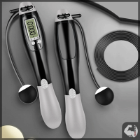 ราคา ที่กระโดดเชือก หน้าปัดนับรอบ โดดเชือก แบบมีสาย ไร้สาย เชือกกระโดนับแคล ปรับความยาวเชือกได้ สําหรับออกกําลังกาย ยิม (24216883734)