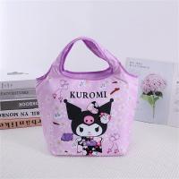 ราคา VIVOLILV SANRIO กระเป๋าใส่ข้าวกลางวัน ซานริโอ สวัสดี คิตตี้ ทํานอง คุโรมิ นักเรียนการ์ตูนผ้าใบกล่องอาหารกลางวันกระเป๋าฉนวนกันความร้อนแช่เย็นกระ (24378603504)