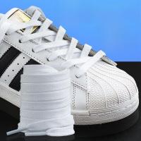 ราคา เชือกผูกรองเท้า Adidas Originals Pure Cotton Samba สำหรับรองเท้า Adidas Trefoil Shell Toe สายรัดหัวเข็มขัดผ้าฝ้ายแท้สำหรับรองเท้า Trainers (24256669195)