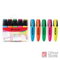 ราคา Quantum ปากกาไฮไลท์ ปากกาเน้นข้อความ QH 710 คละสี จำนวน 1 แพ็ค (24225474432)