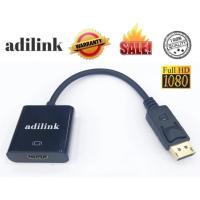 ราคา ใหม่ล่าสุด ของแท้ มีรับประกัน 4K Display Port DP Male to HDMI DVI VGA Female Converter for HDTV 1 8M Black (19678380992)
