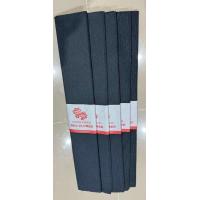 ราคา กระดาษย่นสีดำ ตราดอกไม้แดงสำหรับพันก้านดอกไม้จันทร์ (23603518634)