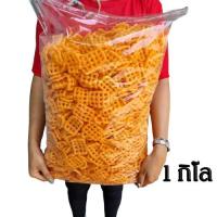 ราคา ข้าวเกรียบตาข่าย 1 กิโล ถุงใหญ่ ขนมตาข่าย พร้อมทาน ขนมจัดงานเลี้ยง ปารตี้ ปีใหม่ (11913078146)