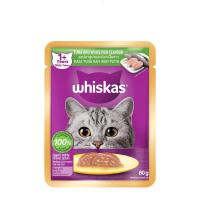 ราคา Whiskas pouch อาหารเปียก แมว วิสกัส เพาซ์ อาหารแมวเปียก ขนาด 80 85 g แบ่งขาย 6 ซอง (22786784627)