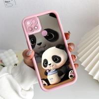 ราคา เคส OPPO A15 A15s A35 4G น่ารักๆ Panada แพนด้ายักษ์การ์ตูนอะนิเมะน่ารักซิลิโคนป้องกันการตกคู่สาว (22565764853)